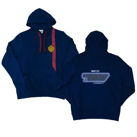 Guardians Of‎ The Galaxy Volume 3 Hoodie Marvel Studios Promo Men’s Size M Blue - Picture 1 of 10